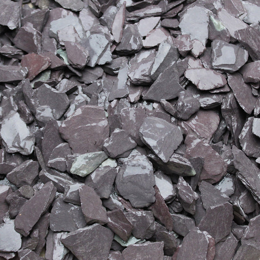Plum Slate Chippings