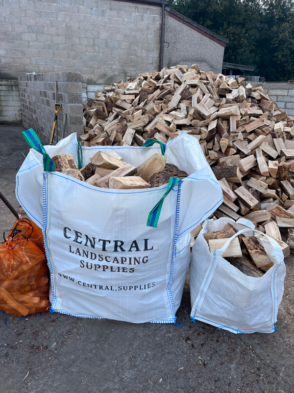 Firewood delivery across West Lothian